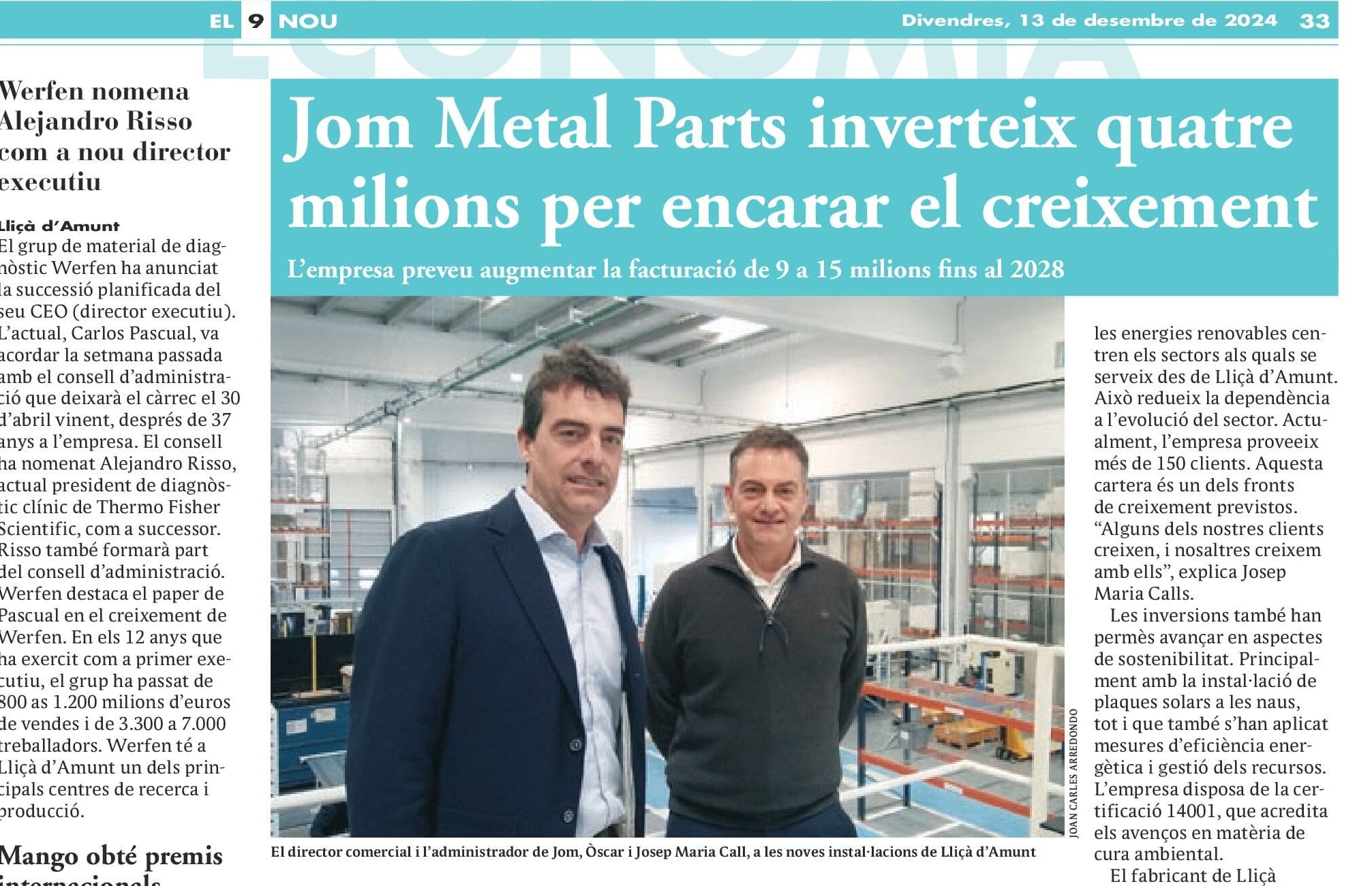 Publicación el9nou Jom Metal Parts Manufacturing